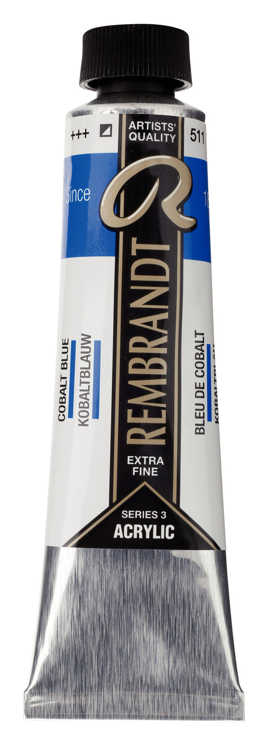 Rembrandt - Acrylverf Tube 40 Ml Kobaltblauw 511
