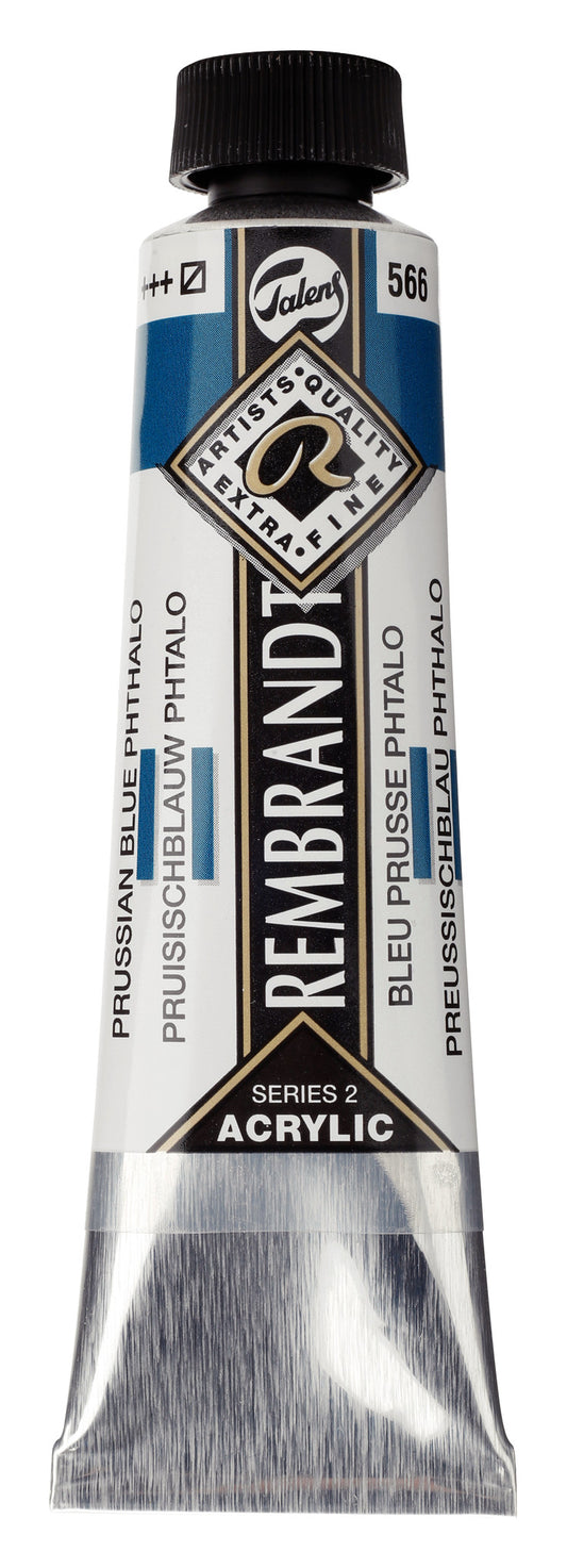 Rembrandt - Acrylverf Tube 40 Ml Pruisischblauw (Phtalo) 566