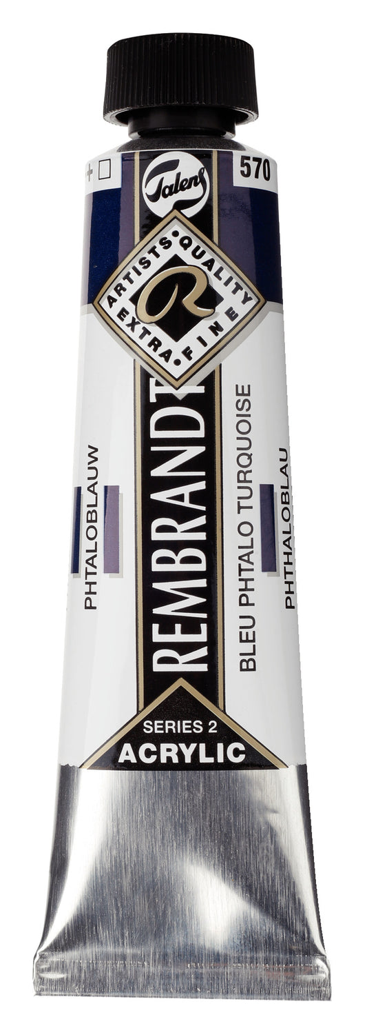 Rembrandt - Acrylverf Tube 40 Ml Phtaloblauw 570