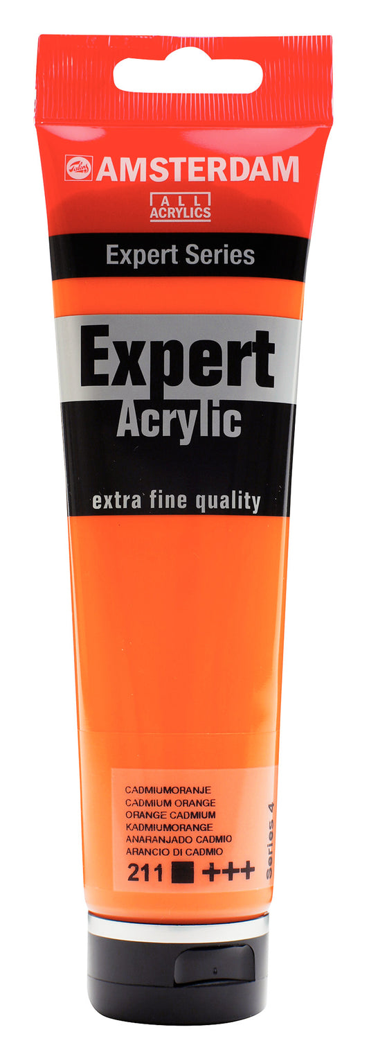 Amsterdam - Expert Series Acrylverf Tube 150 Ml Cadmiumoranje 211