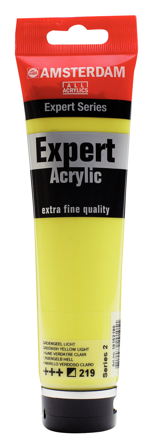 Amsterdam - Expert Series Acrylverf Tube 150 Ml Groengeel Licht 219