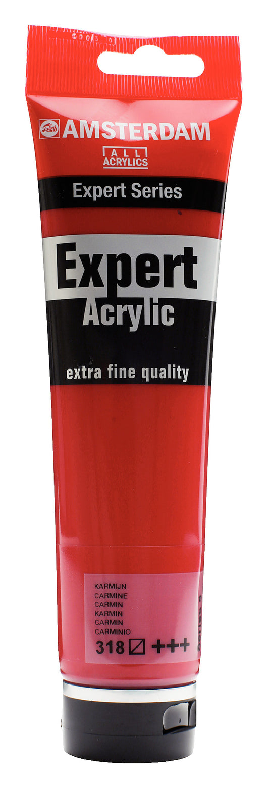 Amsterdam - Expert Series Acrylverf Tube 150 Ml Karmijn 318