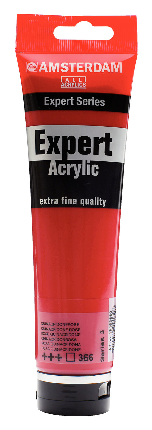 Amsterdam - Expert Series Acrylverf Tube 150 Ml Quinacridoneroze 366
