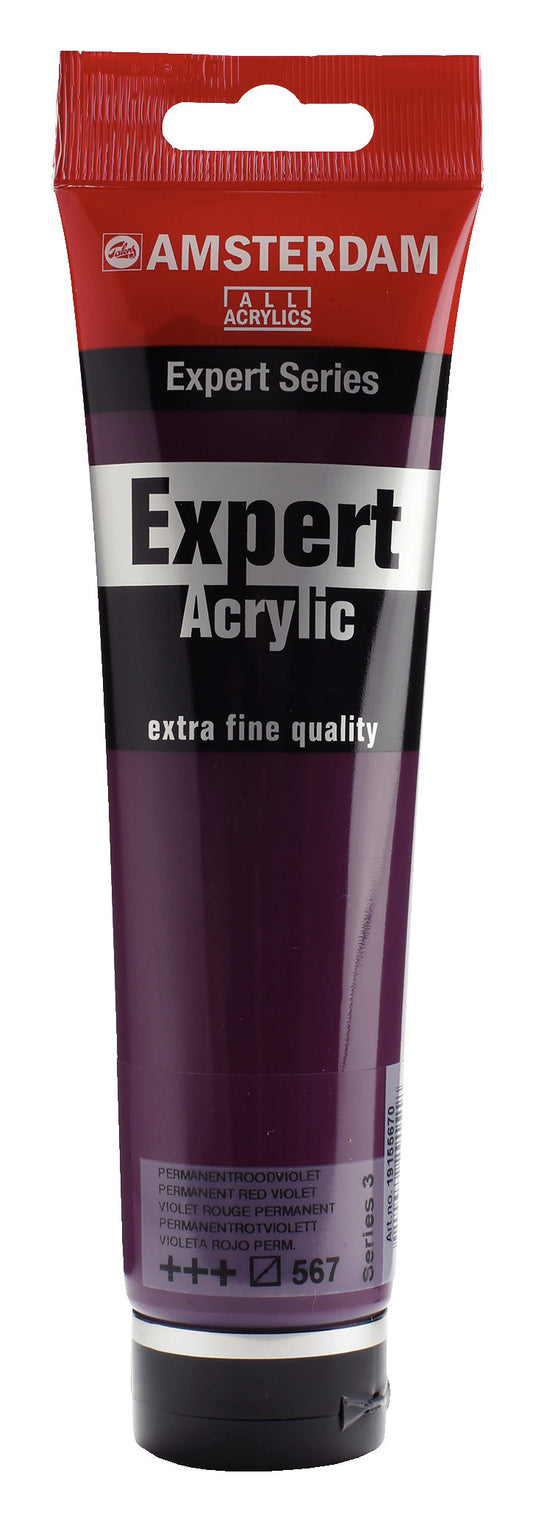 Amsterdam - Expert Series Acrylverf Tube 150 Ml Permanentroodviolet 567