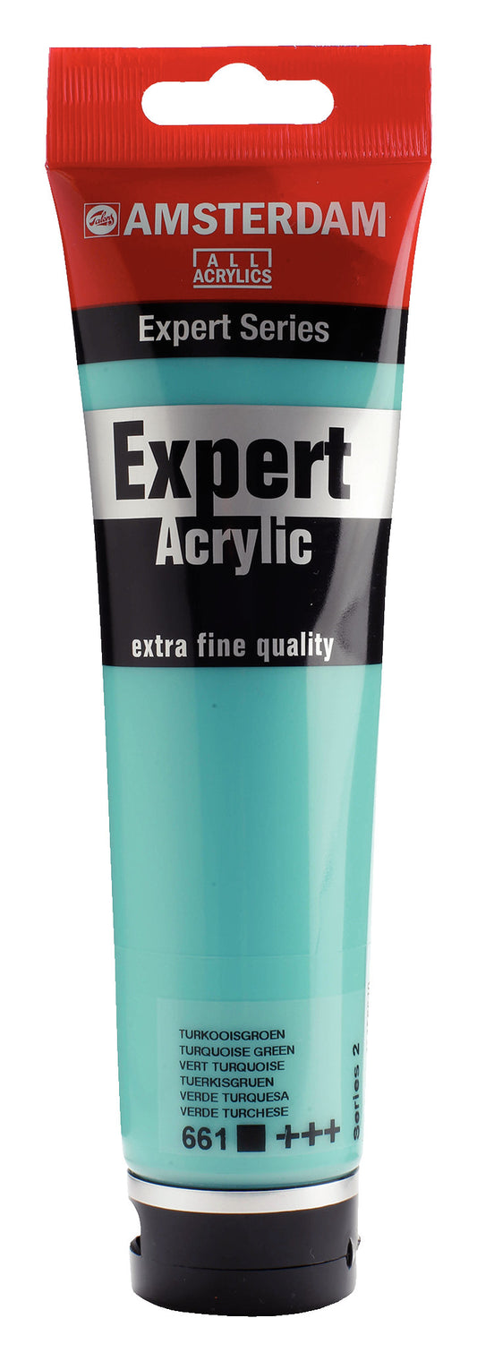 Amsterdam - Expert Series Acrylverf Tube 150 Ml Turkooisgroen 661