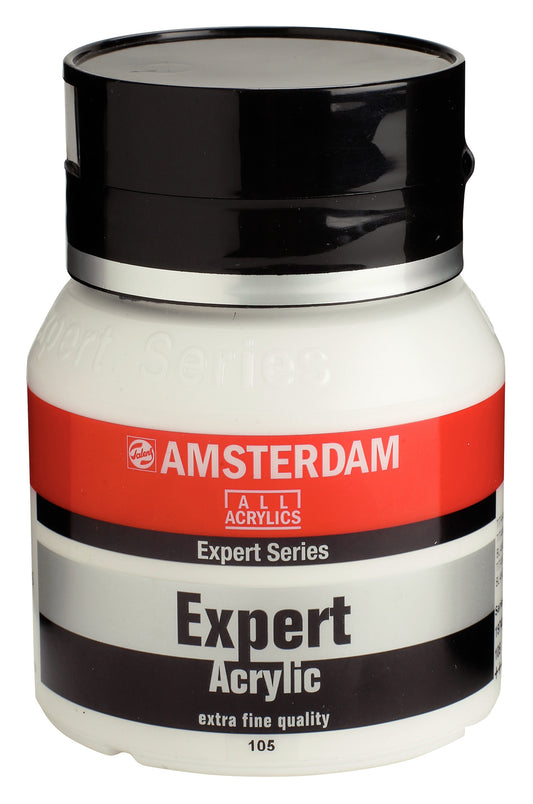Amsterdam - Expert Series Acrylverf Pot 400 Ml Titaanwit 105
