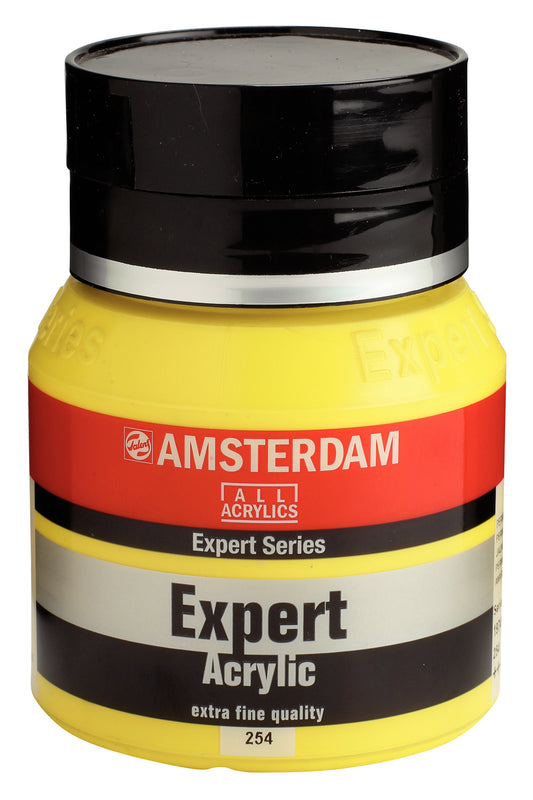 Amsterdam - Expert Series Acrylverf Pot 400 Ml Permanent Citroengeel 254