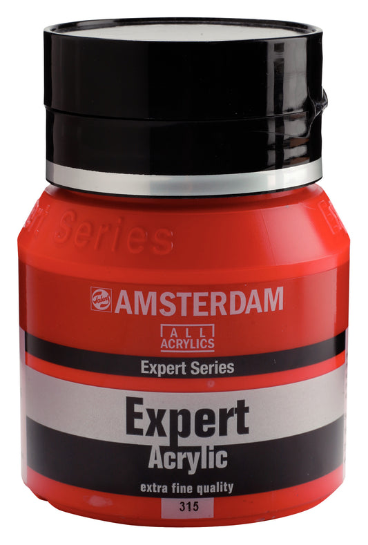 Amsterdam - Expert Series Acrylverf Pot 400 Ml Pyrrolerood 315