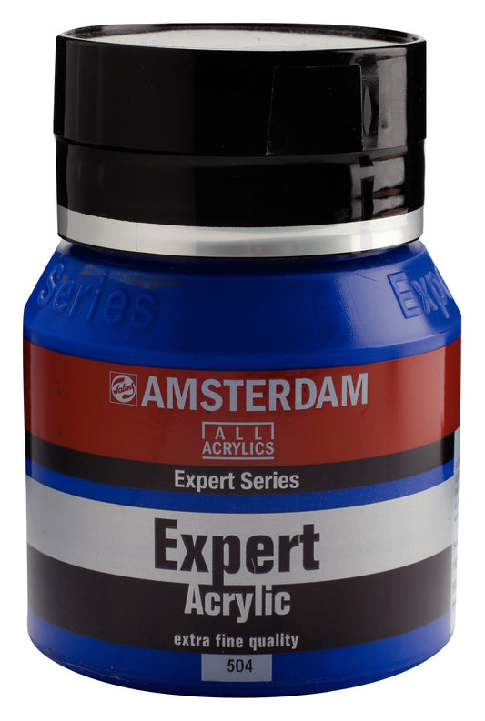 Amsterdam - Expert Series Acrylverf Pot 400 Ml Ultramarijn 504