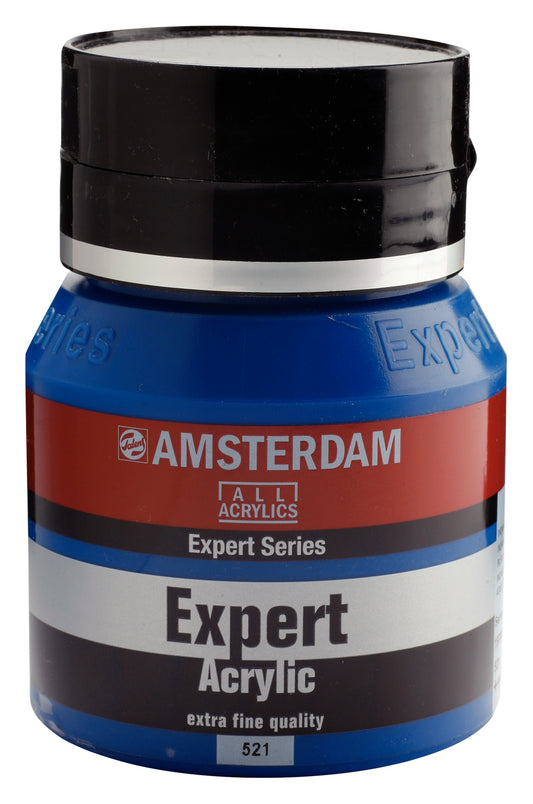Amsterdam - Expert Series Acrylverf Pot 400 Ml Indantreenblauw (Phtalo) 521