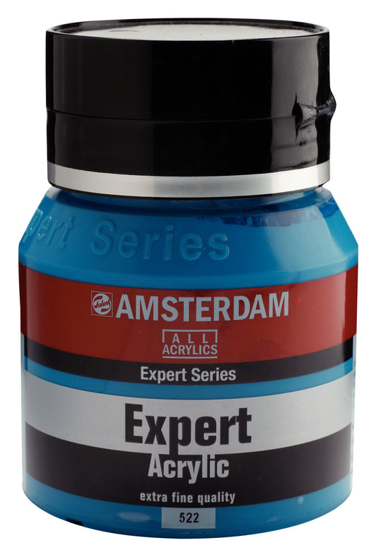 Amsterdam - Expert Series Acrylverf Pot 400 Ml Turkooisblauw 522