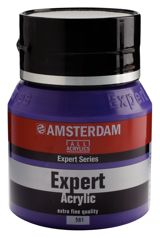 Amsterdam - Expert Series Acrylverf Pot 400 Ml Permanentblauwviolet Dekkend 581