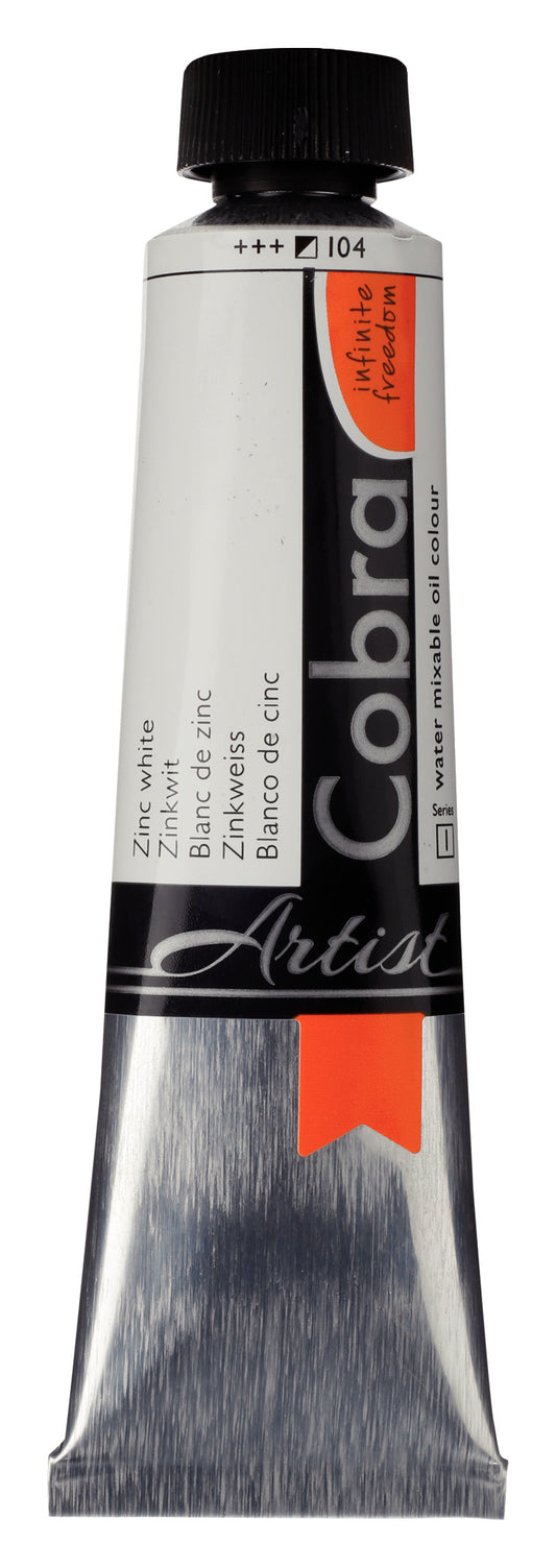 Cobra - Artist Olieverf Tube 40 Ml Zinkwit 104
