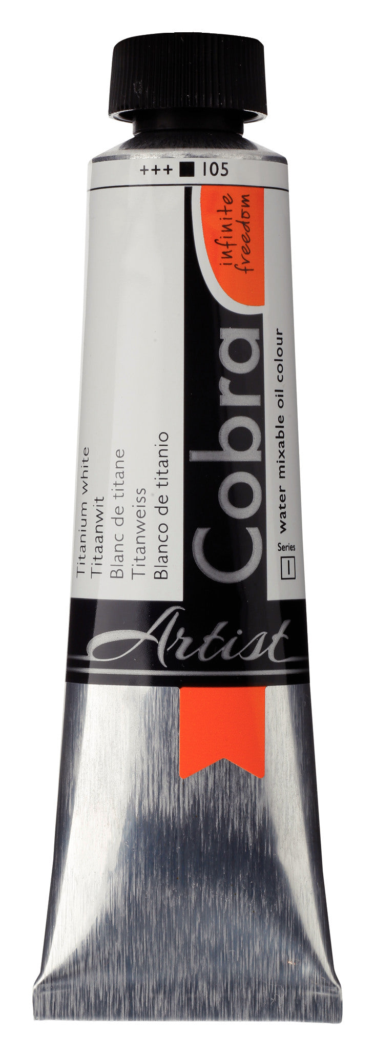 Cobra - Artist Olieverf Tube 40 Ml Titaanwit 105