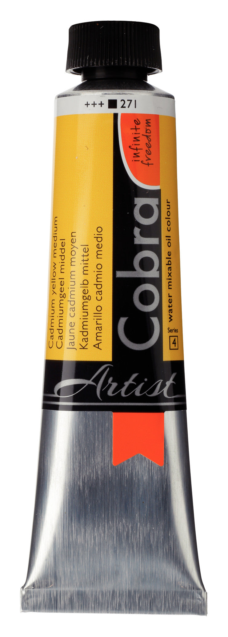 Cobra - Artist Olieverf Tube 40 Ml Cadmiumgeel Middel 271