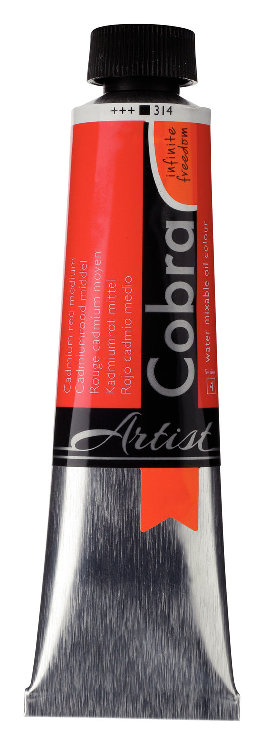 Cobra - Artist Olieverf Tube 40 Ml Cadmiumrood Middel 314