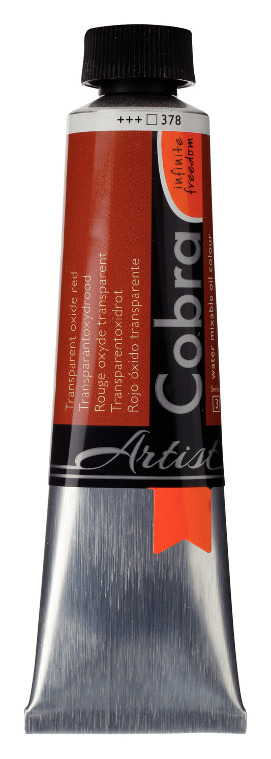 Cobra - Artist Olieverf Tube 40 Ml Transparantoxydrood 378