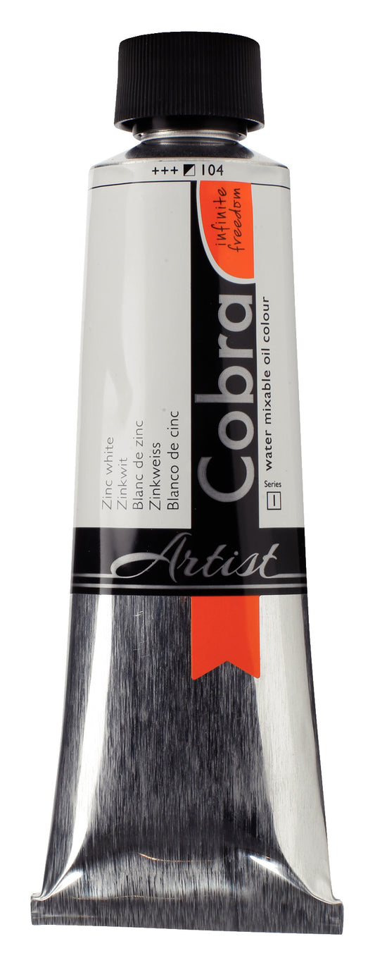Cobra - Artist Olieverf Tube 150 Ml Zinkwit 104
