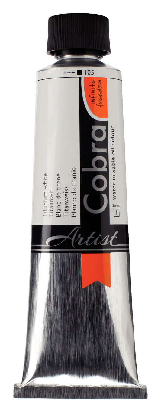 Cobra - Artist Olieverf Tube 150 Ml Titaanwit 105