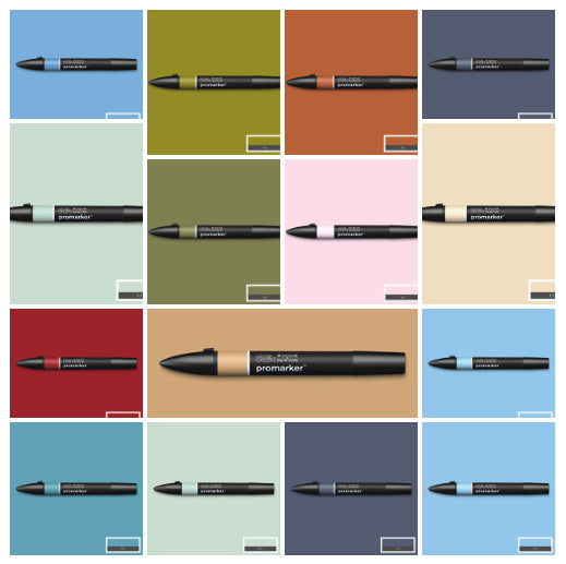 Winsor & Newton - Promarker Herb Green (Y524) Uv 3