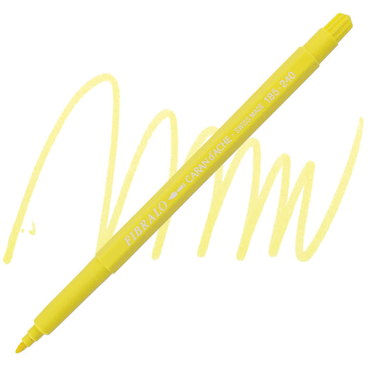 Caran D'Ache - Classic Fibralo Lemon Yellow Uv 10