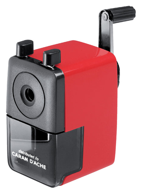 Caran D'Ache - Slijper Plastic, Rood Uv 1