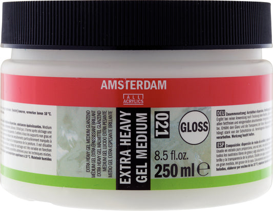 Amsterdam - Extra Heavy Gel Medium Glanzend 021 Pot 250 Ml