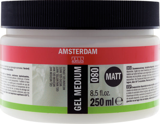 Amsterdam - Gel Medium Mat 080 Pot 250 Ml