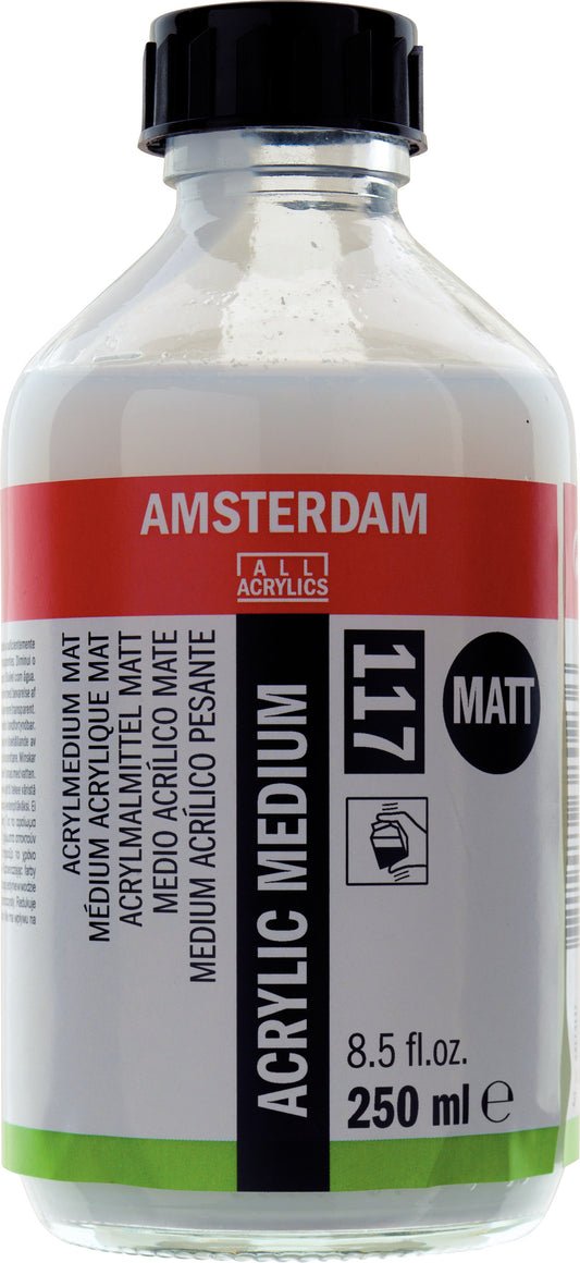 Amsterdam - Acrylmedium Mat 117 Fles 250 Ml