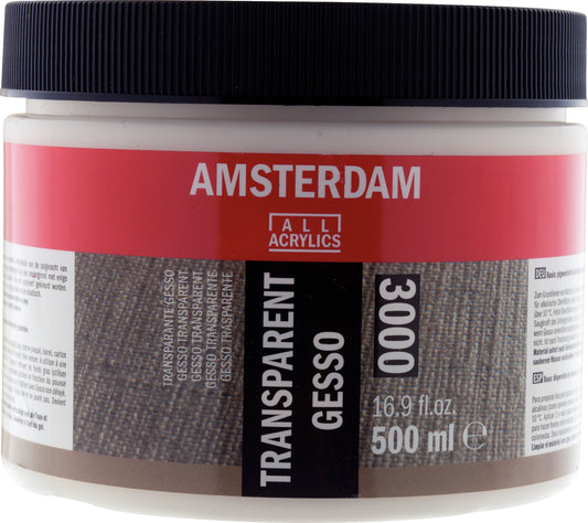 Amsterdam - Transparant Gesso 000 Pot 500 Ml