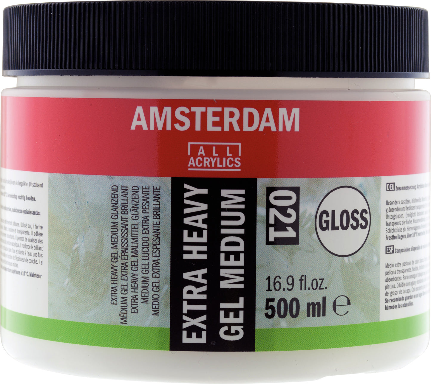 Amsterdam - Extra Heavy Gel Medium Glanzend 021 Pot 500 Ml