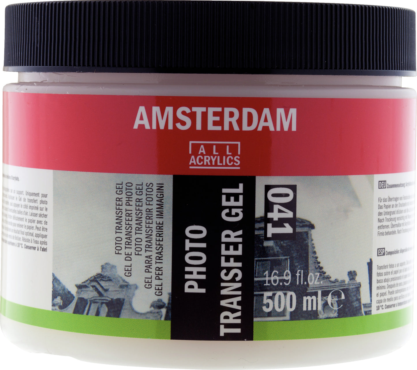 Amsterdam - Foto Transfer Gel 041 Pot 500 Ml