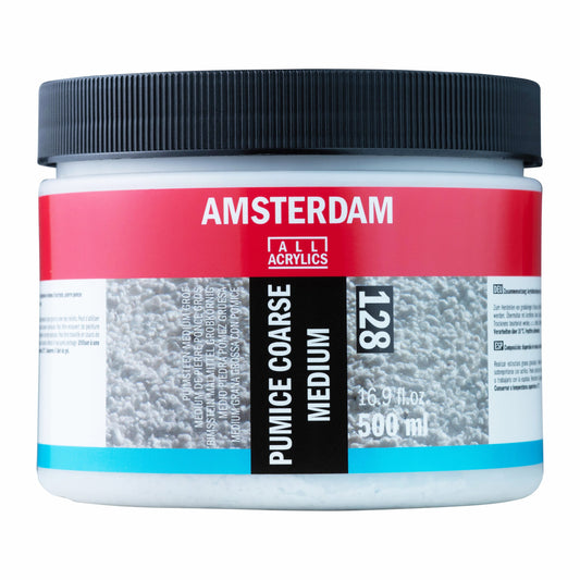 Amsterdam - Puimsteen Medium Grof 128 Pot 500 Ml