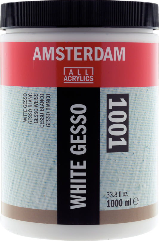 Amsterdam - Wit Gesso 001 Pot 1000 Ml