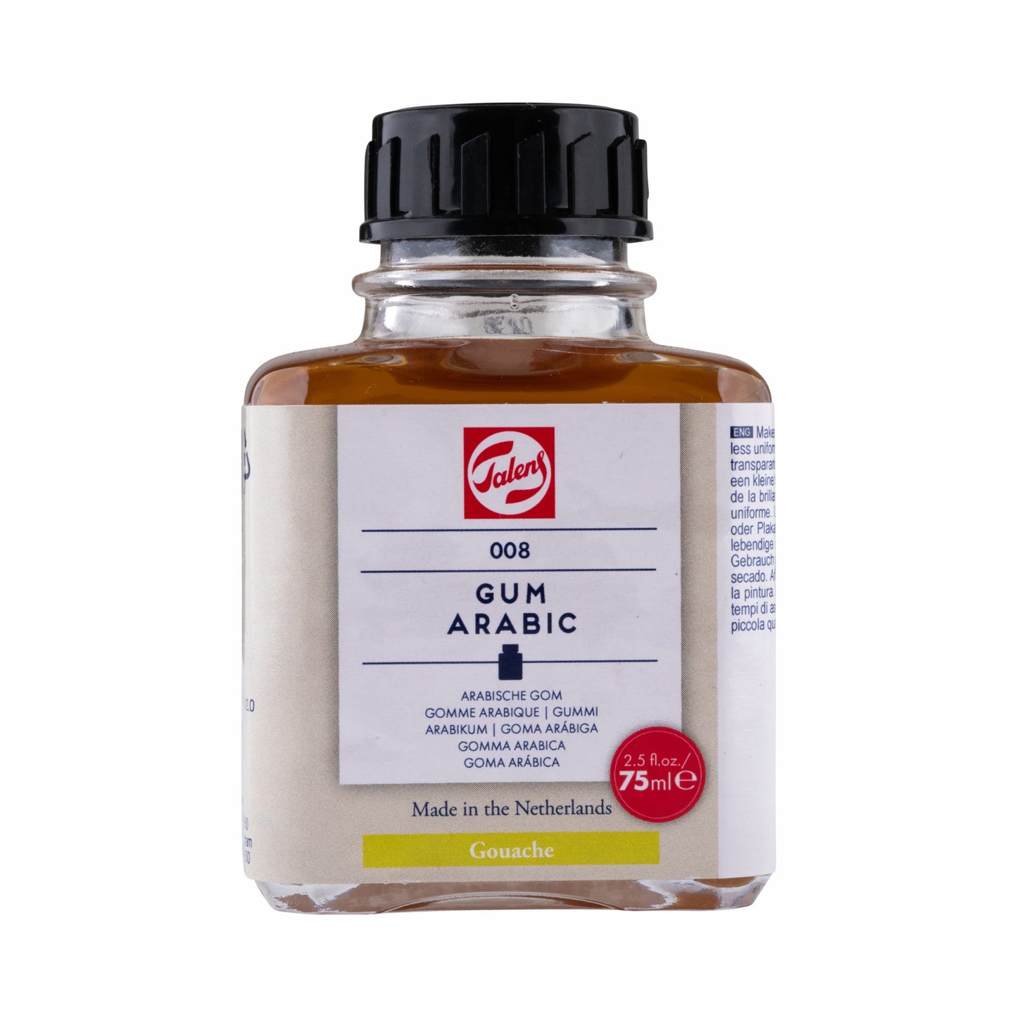 Talens - Arabische Gom 008 Fles 75 Ml