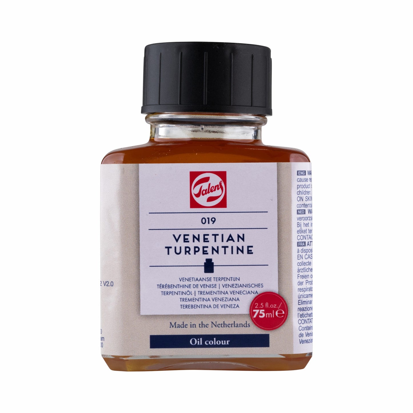 Talens - Venetiaanse Terpentijn 019 Fles 75 Ml