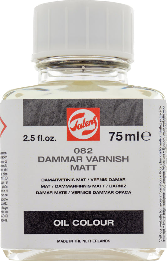 Talens - Damarvernis Mat 082 Fles 75 Ml