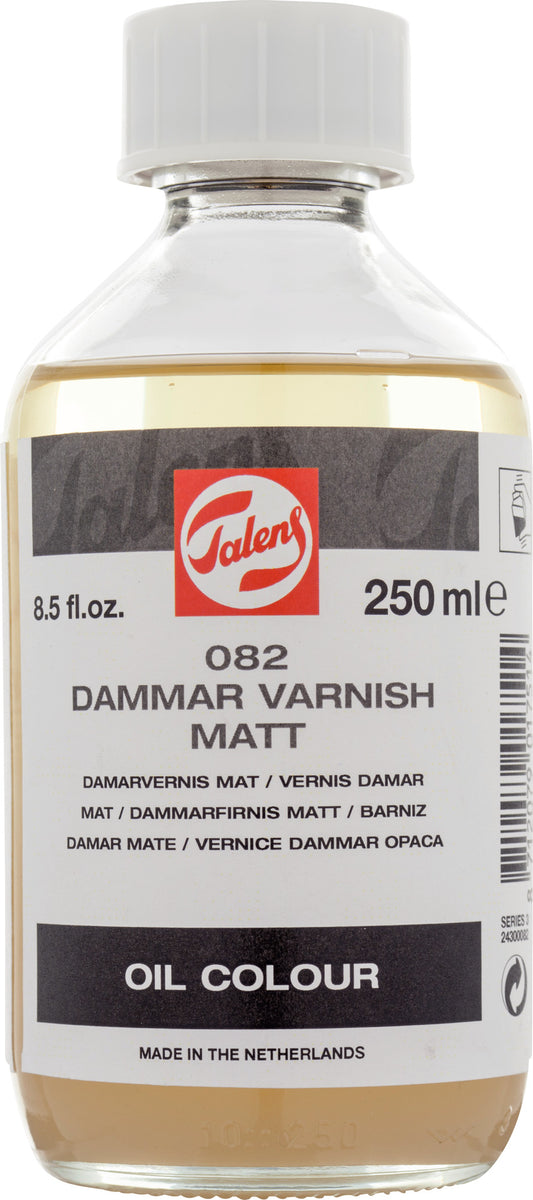 Talens - Damarvernis Mat 082 Fles 250 Ml