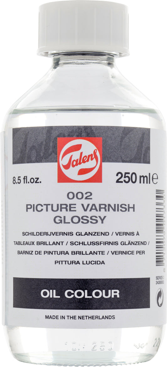 Talens - Schilderijvernis Glanzend 002 Fles 250 Ml