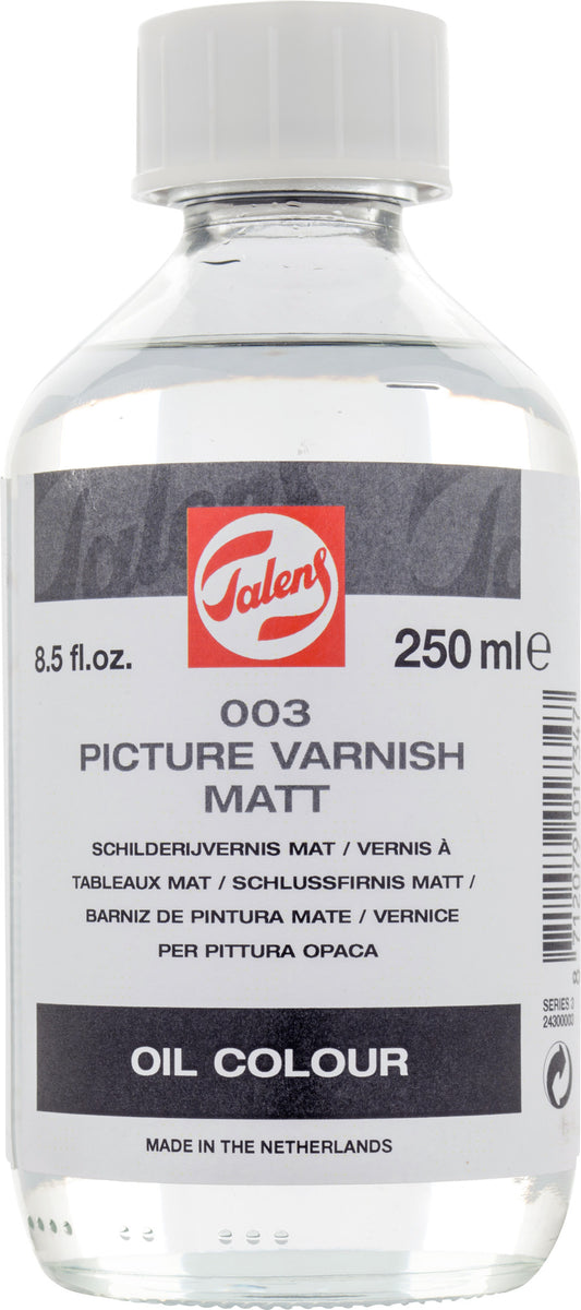 Talens - Schilderijvernis Mat 003 Fles 250 Ml