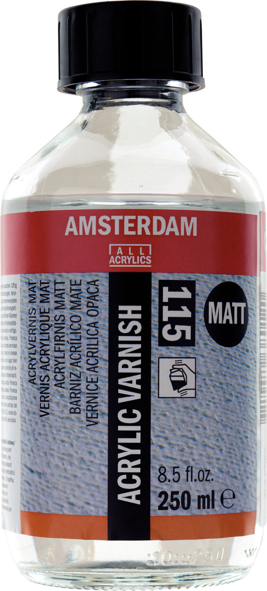 Amsterdam - Acrylvernis 115 Mat 250 Ml