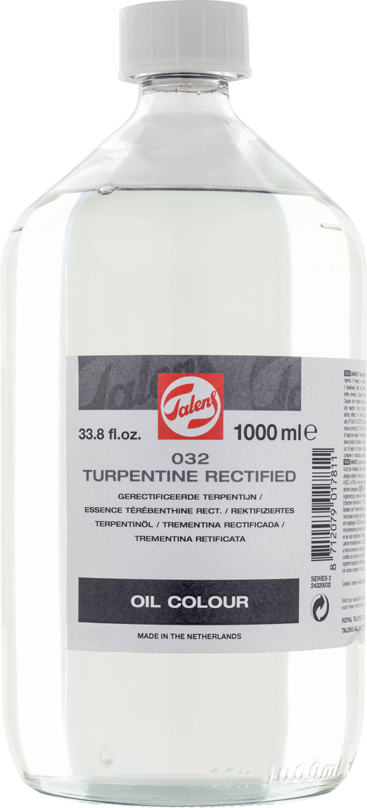 Talens - Gerectificeerd Terpentijn 032 Fles 1000 Ml
