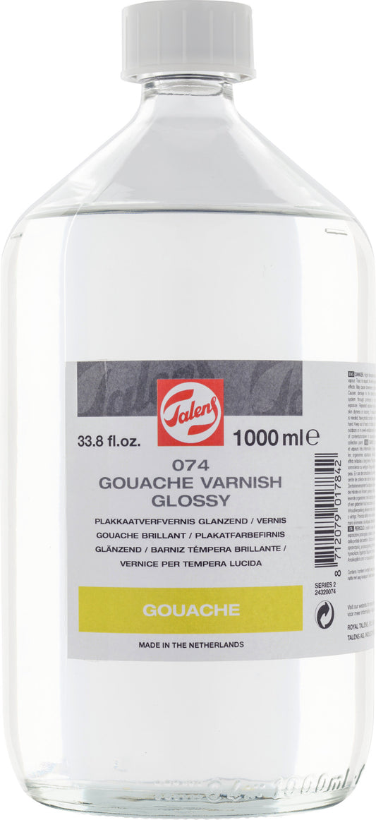 Talens - Plakkaatvernis Glanzend 074 Fles 1000 Ml