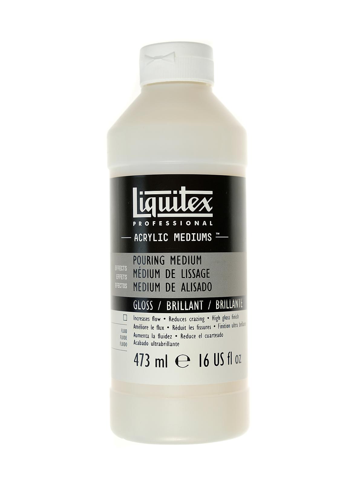 Liquitex - Acrylic Additive 473Ml Btl Gloss Pouring Medium Uv 1