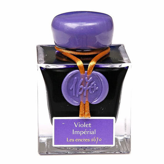Herbin - Tekeninkt Met Glitter Violet Imperial