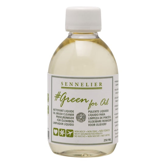 Sennelier - Vloeibare Reiniger 250Ml Green For Oil