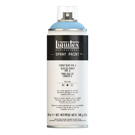 Liquitex - Pro Acrylic Spray Paint 400Ml Cob Blu H6 Uv 3