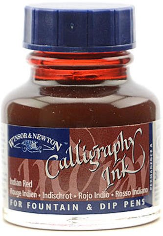 Winsor & Newton - Call Inkt 30Ml Indian Red Uv 3