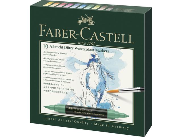 Faber Castell - Aquarel Marker Fc A recht D 10Stuks