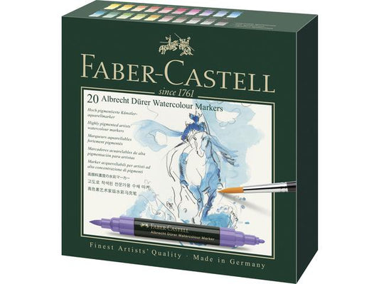 Faber Castell - Aquarel Marker A Durer Doos 20 Stuks